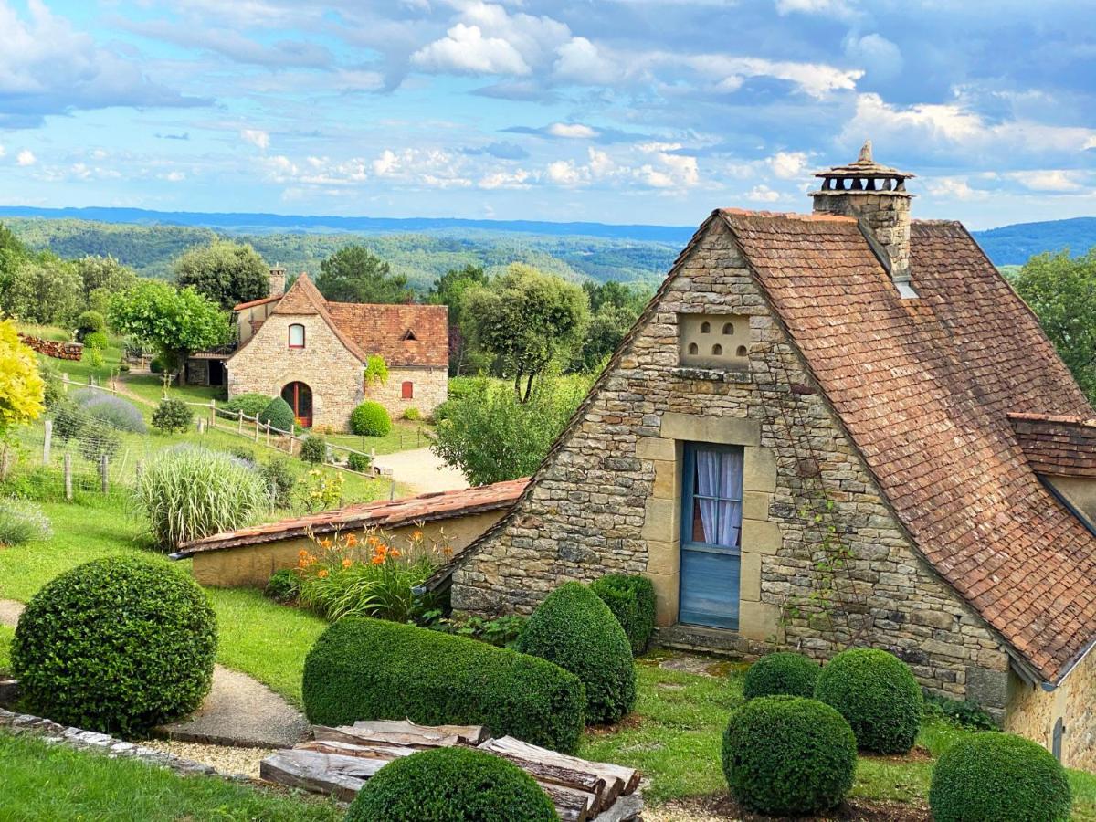 Eco-Hameau Du Sentier Des Sources Villa ซาร์ลา-ลา-กาเนดา ภายนอก รูปภาพ